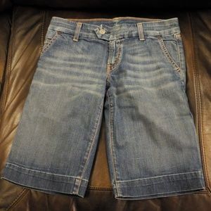 Citizens of Humanity Denim Bermuda Shorts
